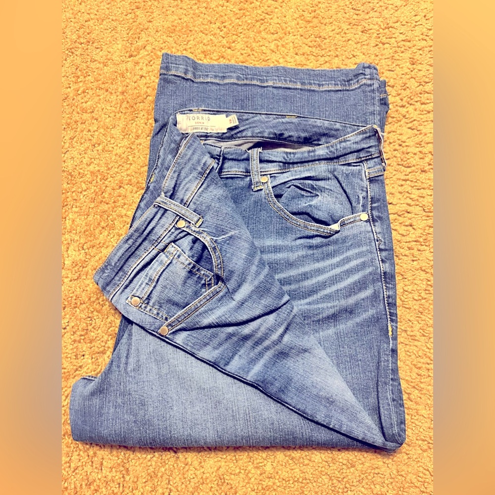 Torrid Denim First at Fit Blue Jeans. Size 18. Like New!